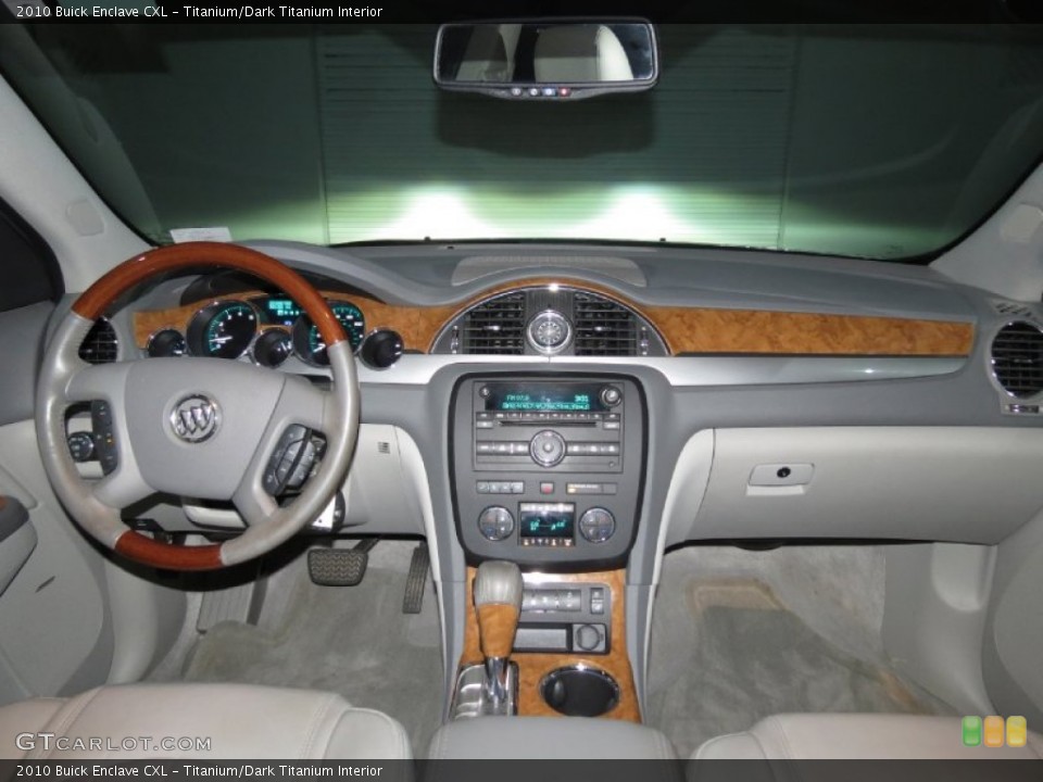 Titanium/Dark Titanium Interior Dashboard for the 2010 Buick Enclave CXL #79634027