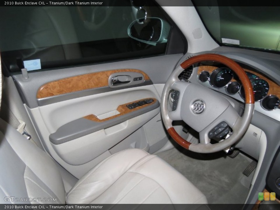 Titanium/Dark Titanium Interior Photo for the 2010 Buick Enclave CXL #79634042