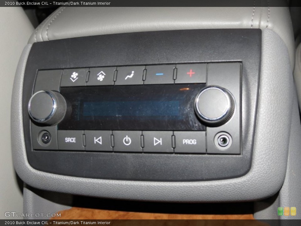 Titanium/Dark Titanium Interior Controls for the 2010 Buick Enclave CXL #79634173