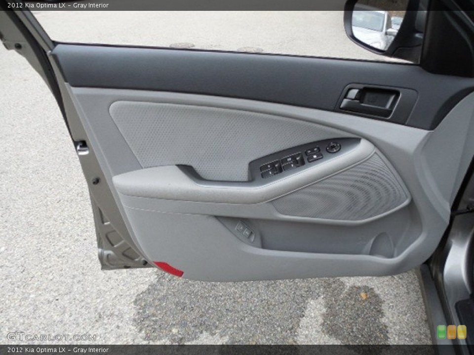 Gray Interior Door Panel for the 2012 Kia Optima LX #79637676
