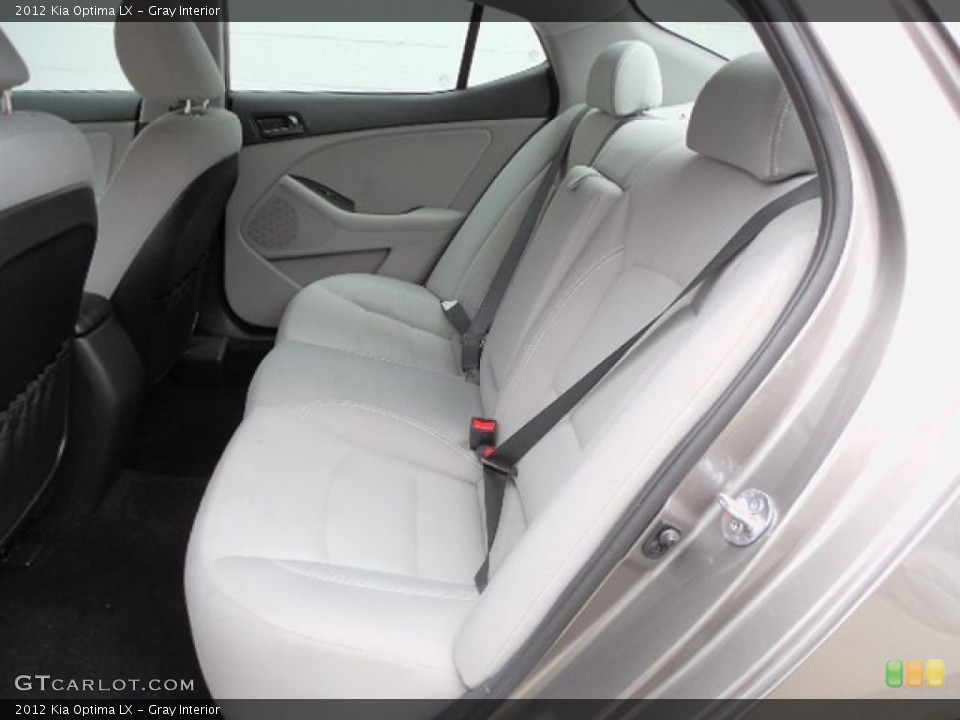 Gray Interior Rear Seat for the 2012 Kia Optima LX #79637722