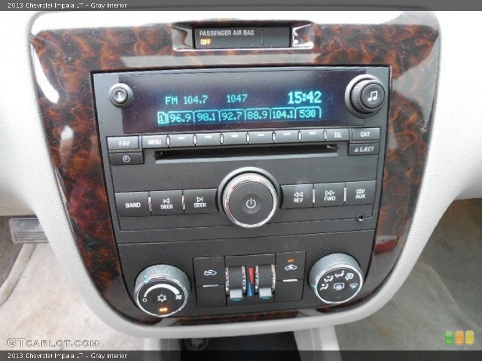 Gray Interior Controls for the 2013 Chevrolet Impala LT #79638656