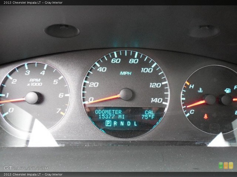 Gray Interior Gauges for the 2013 Chevrolet Impala LT #79638707