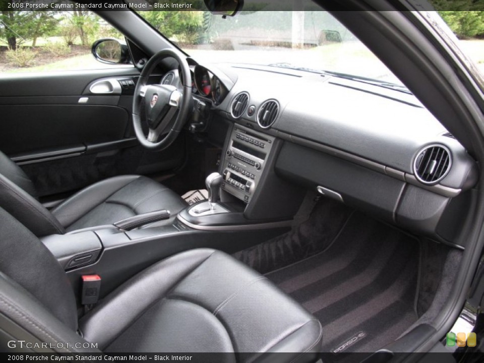 Black Interior Dashboard for the 2008 Porsche Cayman  #79639288
