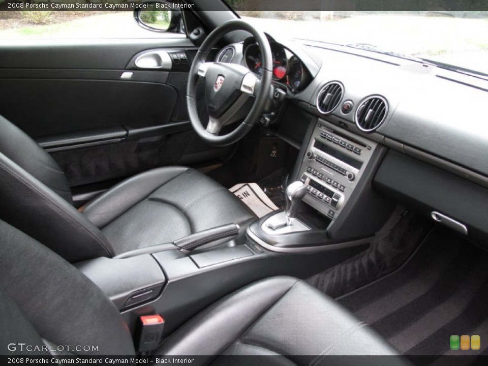 Black Interior Dashboard for the 2008 Porsche Cayman  #79639330