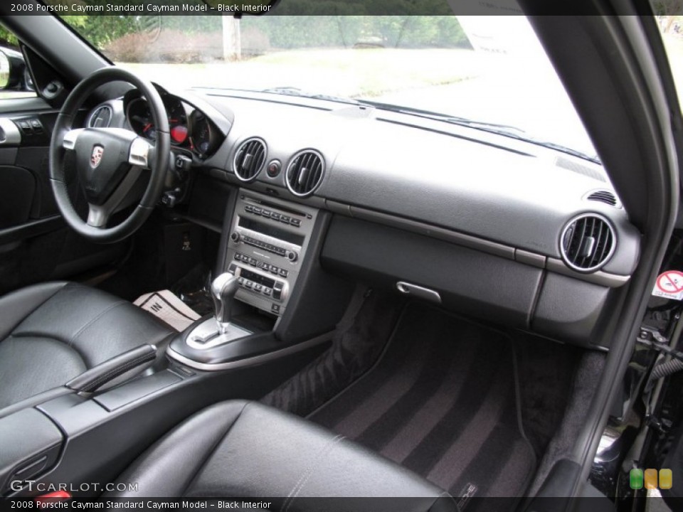 Black Interior Dashboard for the 2008 Porsche Cayman  #79639352
