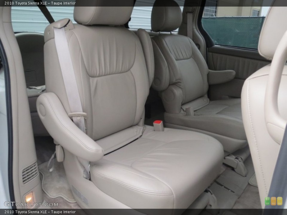 Taupe Interior Rear Seat for the 2010 Toyota Sienna XLE #79639408