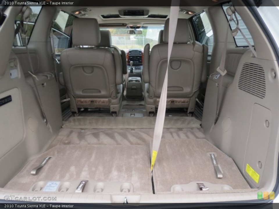 Taupe Interior Trunk for the 2010 Toyota Sienna XLE #79639472