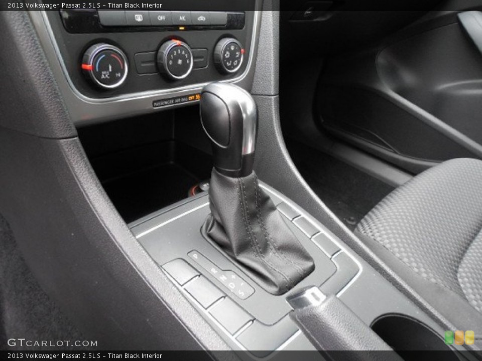 Titan Black Interior Transmission for the 2013 Volkswagen Passat 2.5L S #79639555