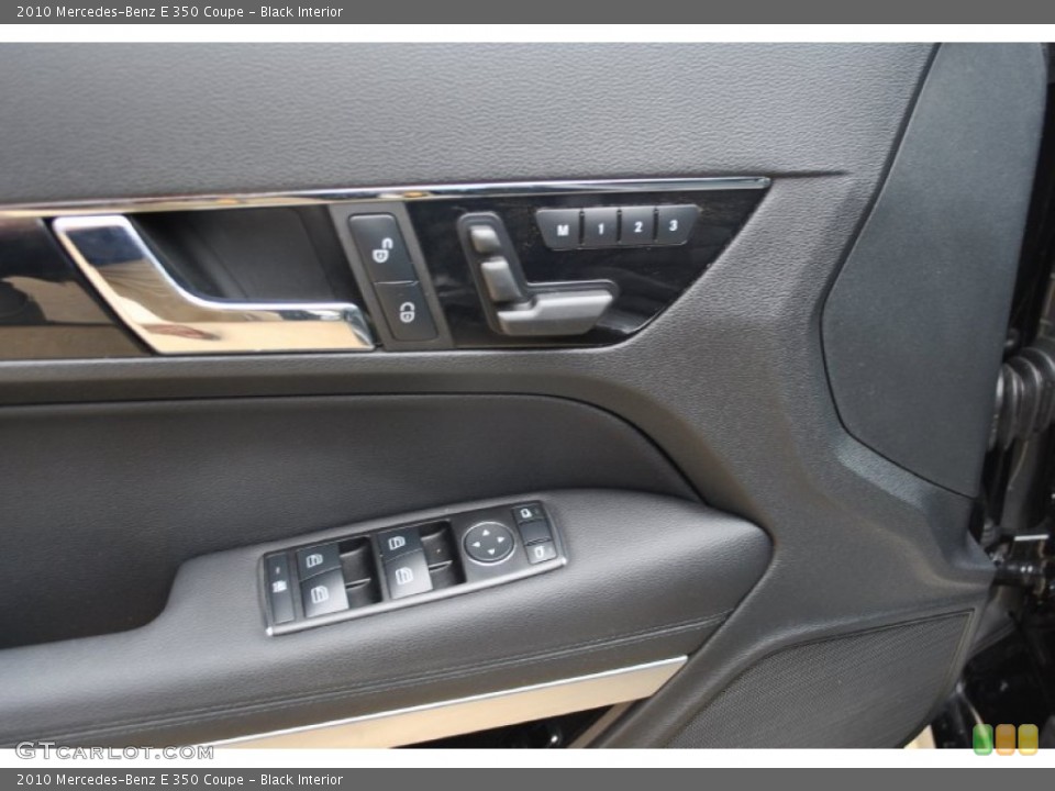 Black Interior Controls for the 2010 Mercedes-Benz E 350 Coupe #79639754
