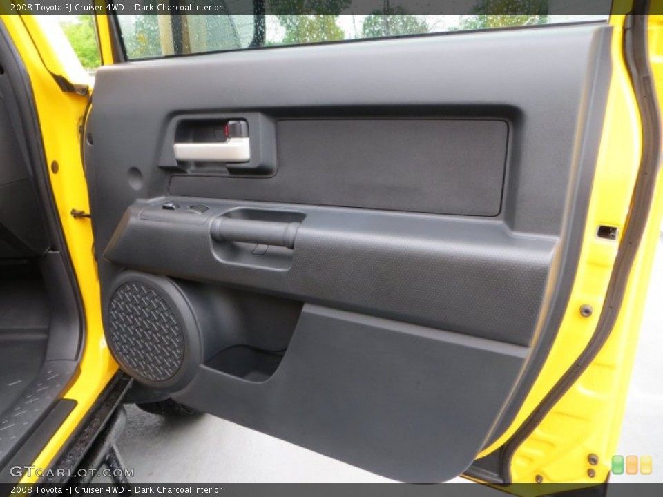 Dark Charcoal Interior Door Panel for the 2008 Toyota FJ Cruiser 4WD #79640326