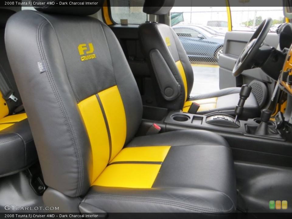 Dark Charcoal Interior Front Seat for the 2008 Toyota FJ Cruiser 4WD #79640357