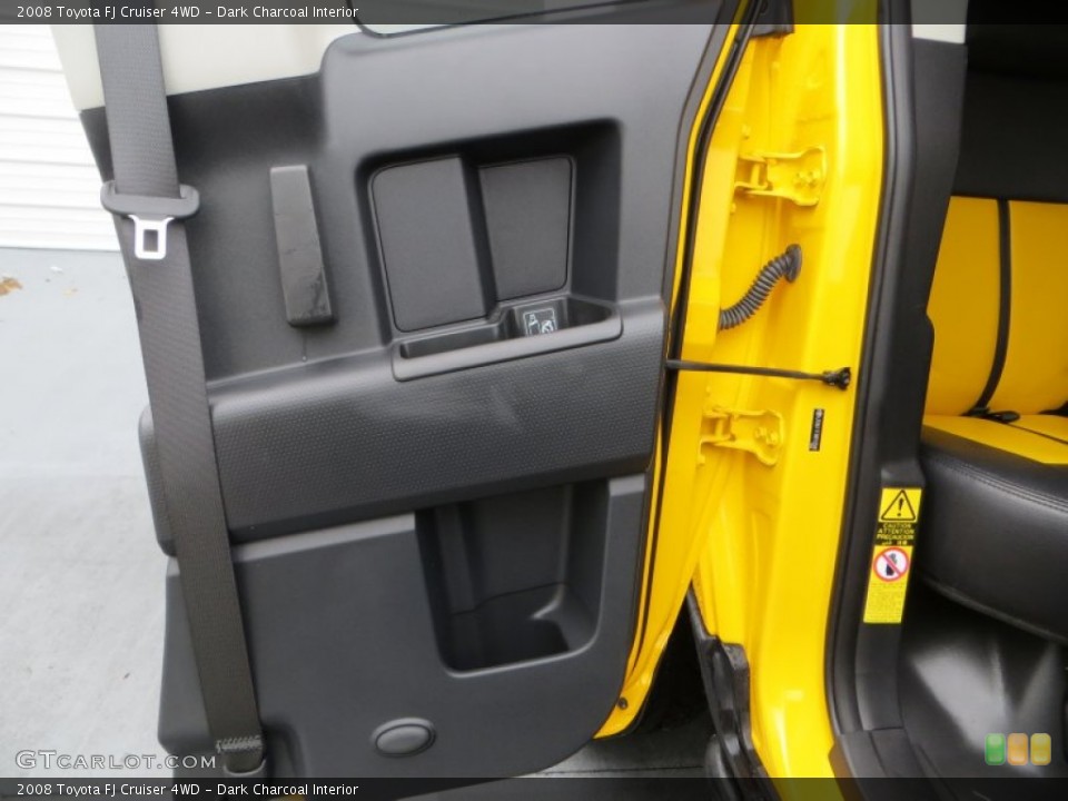 Dark Charcoal Interior Door Panel for the 2008 Toyota FJ Cruiser 4WD #79640379