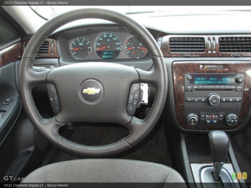 Ebony Interior Steering Wheel for the 2013 Chevrolet Impala LT #79642134