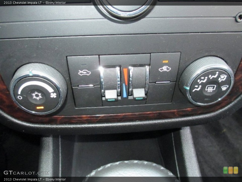 Ebony Interior Controls for the 2013 Chevrolet Impala LT #79642526