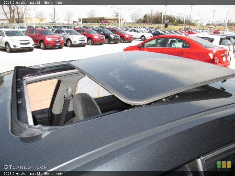 Ebony Interior Sunroof for the 2013 Chevrolet Impala LT #79642568