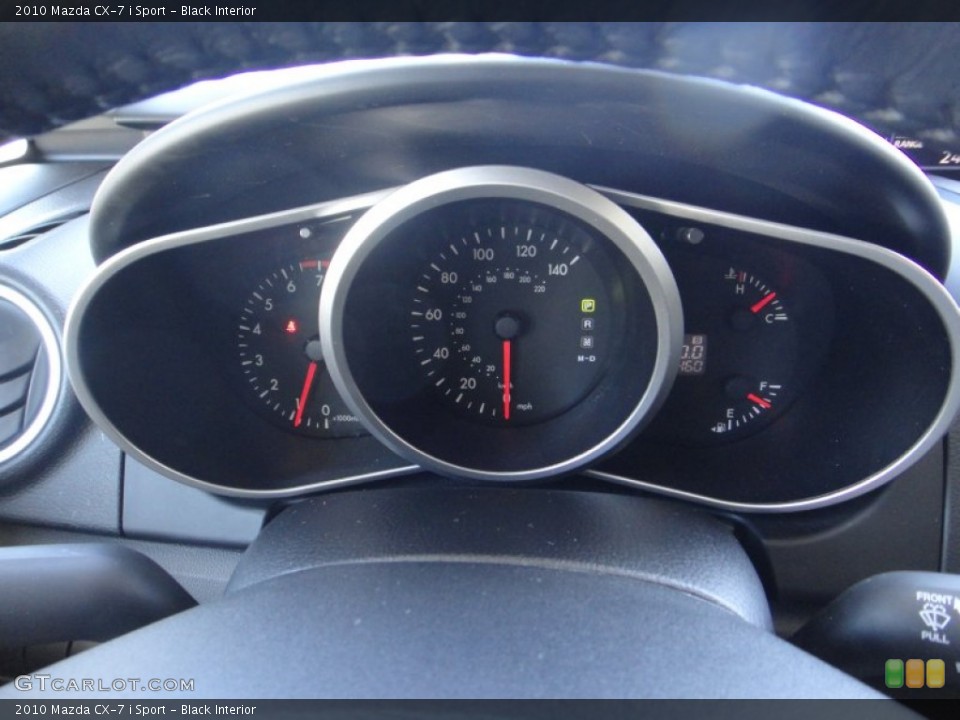 Black Interior Gauges for the 2010 Mazda CX-7 i Sport #79644721