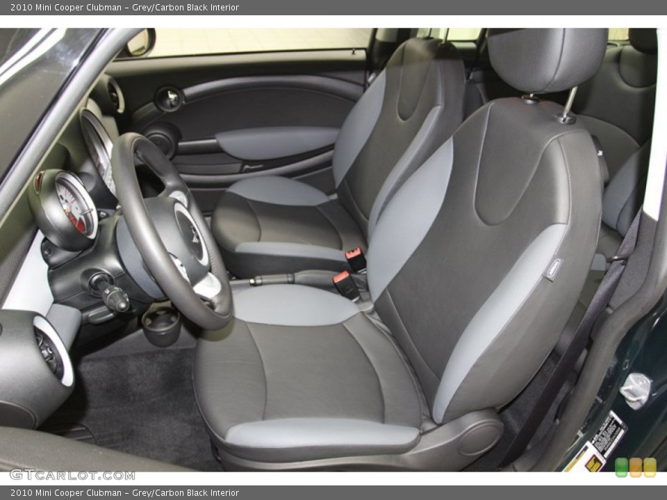 Grey/Carbon Black Interior Front Seat for the 2010 Mini Cooper Clubman #79645688