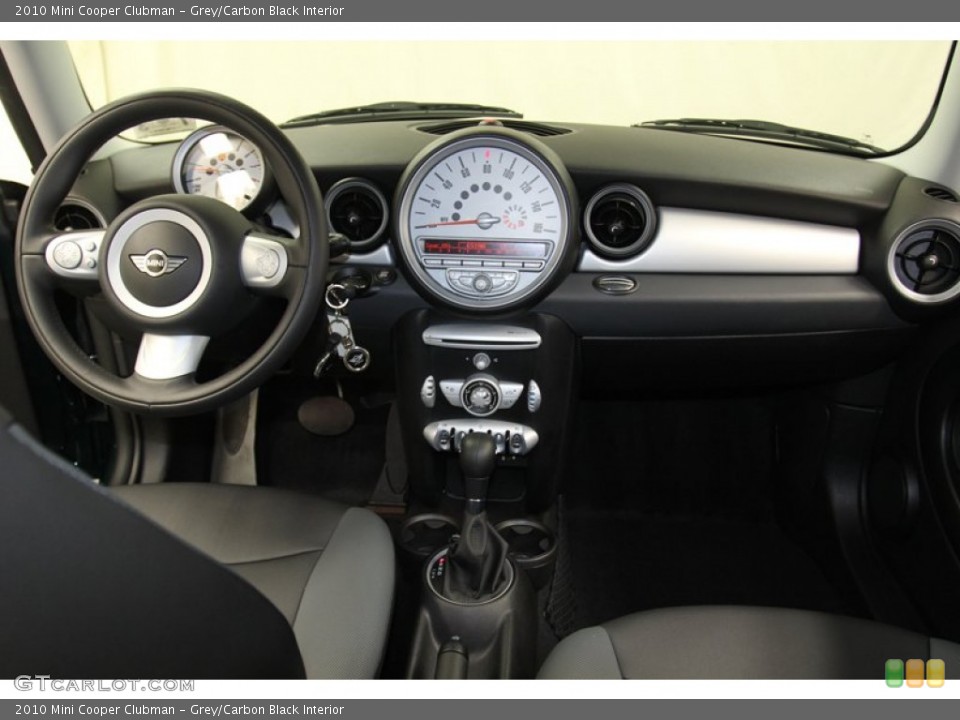Grey/Carbon Black Interior Dashboard for the 2010 Mini Cooper Clubman #79645711