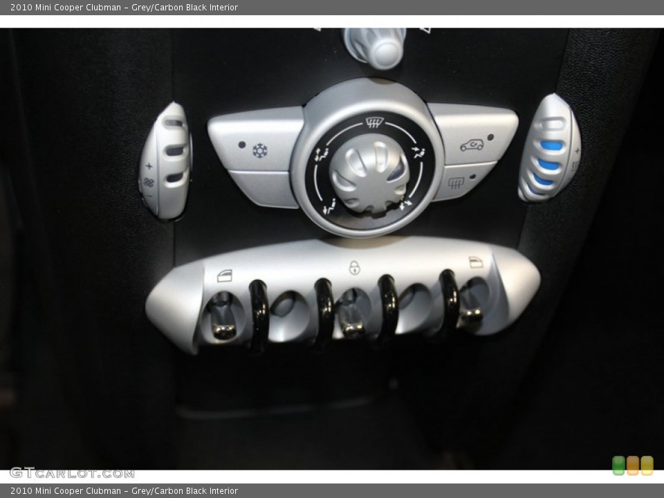 Grey/Carbon Black Interior Controls for the 2010 Mini Cooper Clubman #79645997