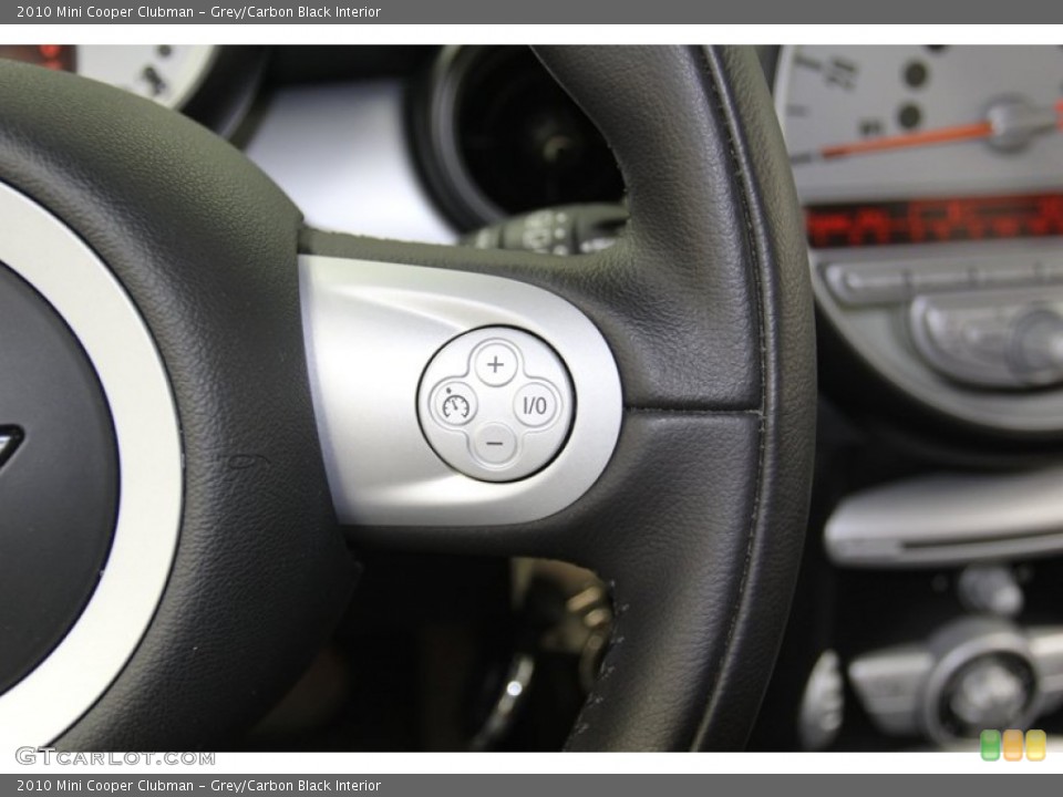 Grey/Carbon Black Interior Controls for the 2010 Mini Cooper Clubman #79646077