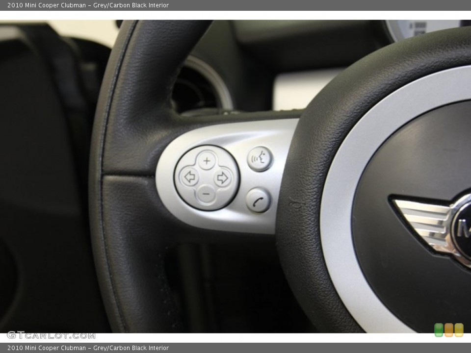 Grey/Carbon Black Interior Controls for the 2010 Mini Cooper Clubman #79646095