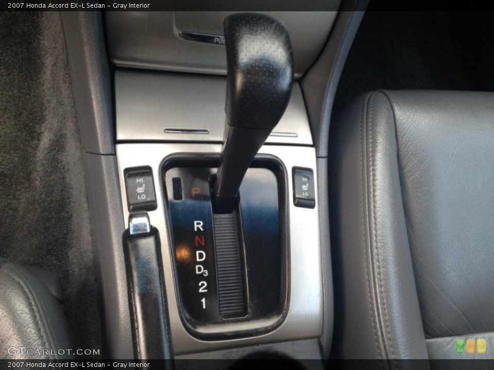 Gray Interior Transmission for the 2007 Honda Accord EX-L Sedan #79646819