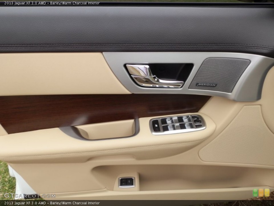 Barley/Warm Charcoal Interior Door Panel for the 2013 Jaguar XF 3.0 AWD #79646923