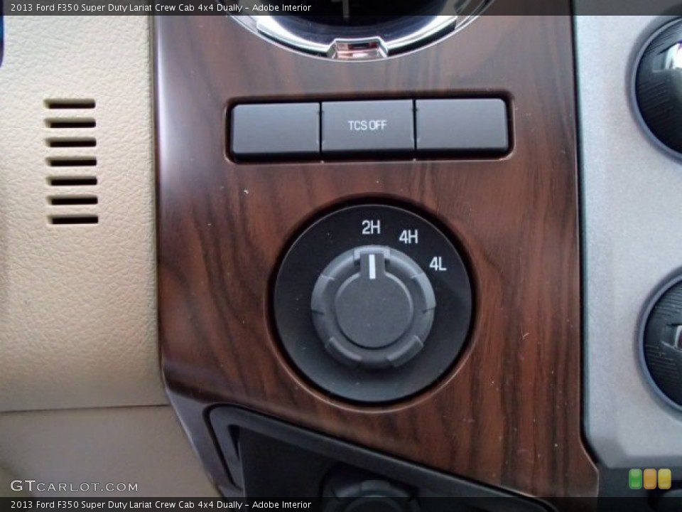 Adobe Interior Controls for the 2013 Ford F350 Super Duty Lariat Crew Cab 4x4 Dually #79646942