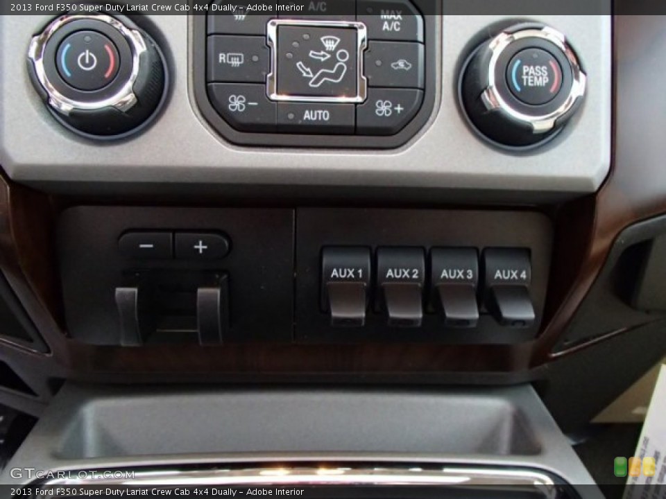 Adobe Interior Controls for the 2013 Ford F350 Super Duty Lariat Crew Cab 4x4 Dually #79646948