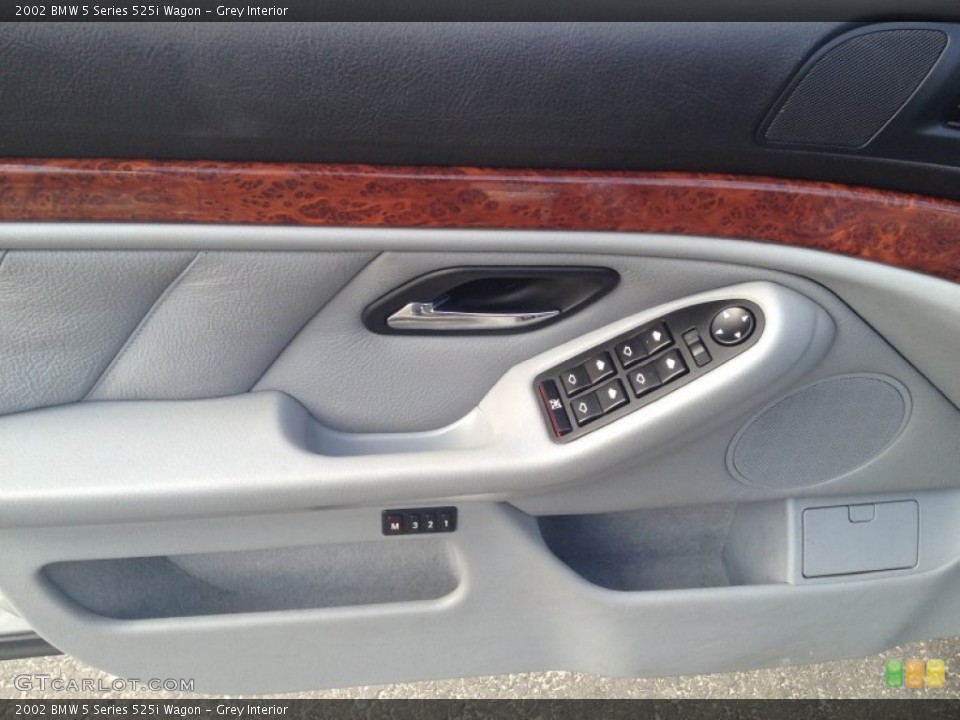 Grey Interior Door Panel for the 2002 BMW 5 Series 525i Wagon #79647456