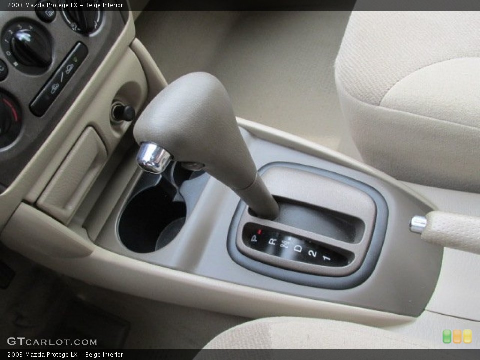 Beige Interior Transmission for the 2003 Mazda Protege LX #79647779
