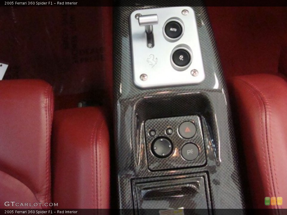 Red Interior Transmission for the 2005 Ferrari 360 Spider F1 #79649242