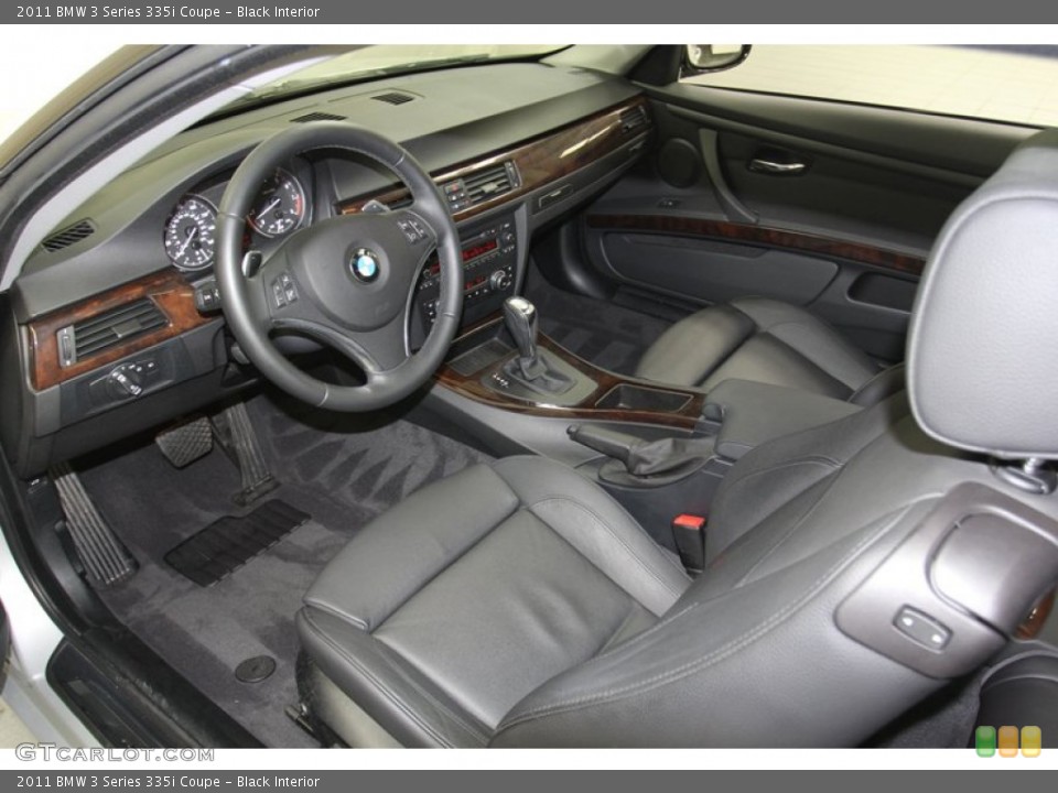 Black Interior Prime Interior for the 2011 BMW 3 Series 335i Coupe #79649354