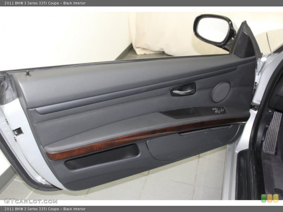 Black Interior Door Panel for the 2011 BMW 3 Series 335i Coupe #79649390