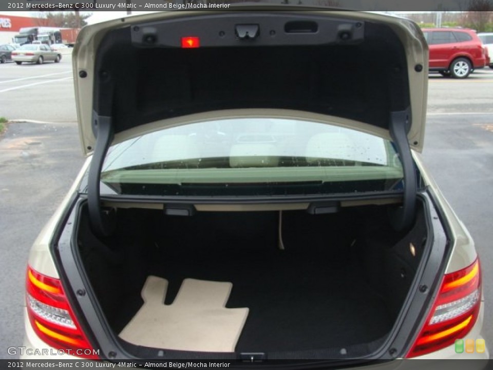 Almond Beige/Mocha Interior Trunk for the 2012 Mercedes-Benz C 300 Luxury 4Matic #79649984