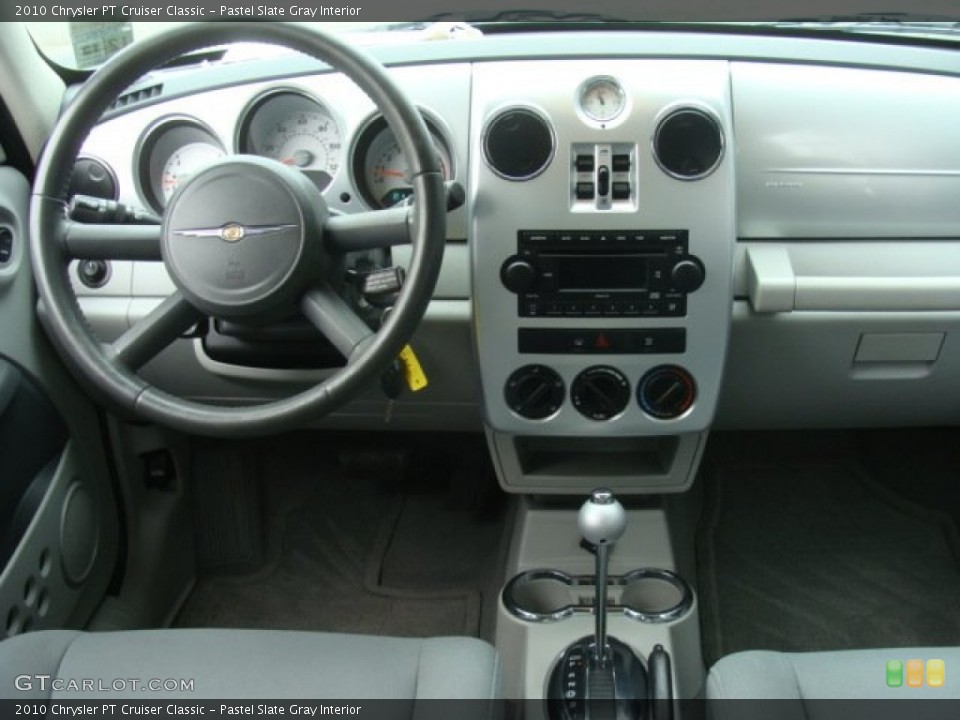 Pastel Slate Gray Interior Dashboard for the 2010 Chrysler PT Cruiser Classic #79650193