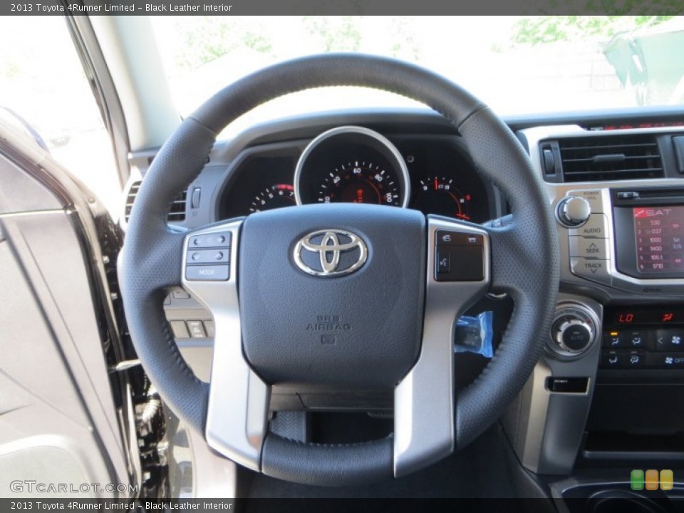 Black Leather Interior Steering Wheel for the 2013 Toyota 4Runner Limited #79650791
