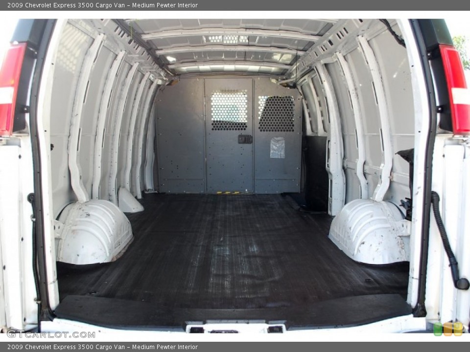 Medium Pewter Interior Trunk for the 2009 Chevrolet Express 3500 Cargo Van #79650864