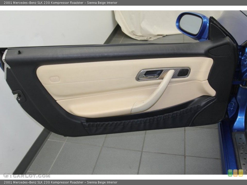 Sienna Beige Interior Door Panel for the 2001 Mercedes-Benz SLK 230 Kompressor Roadster #79651631