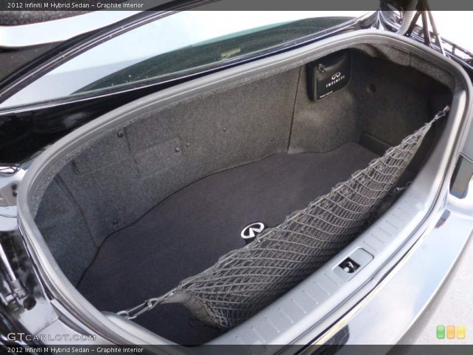 Graphite Interior Trunk for the 2012 Infiniti M Hybrid Sedan #79651754