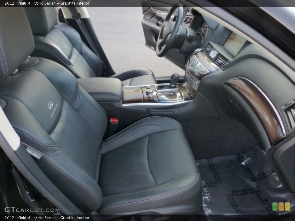 Graphite Interior Photo for the 2012 Infiniti M Hybrid Sedan #79651823