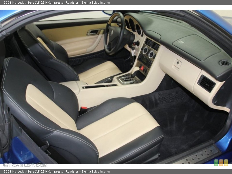 Sienna Beige Interior Front Seat for the 2001 Mercedes-Benz SLK 230 Kompressor Roadster #79651851