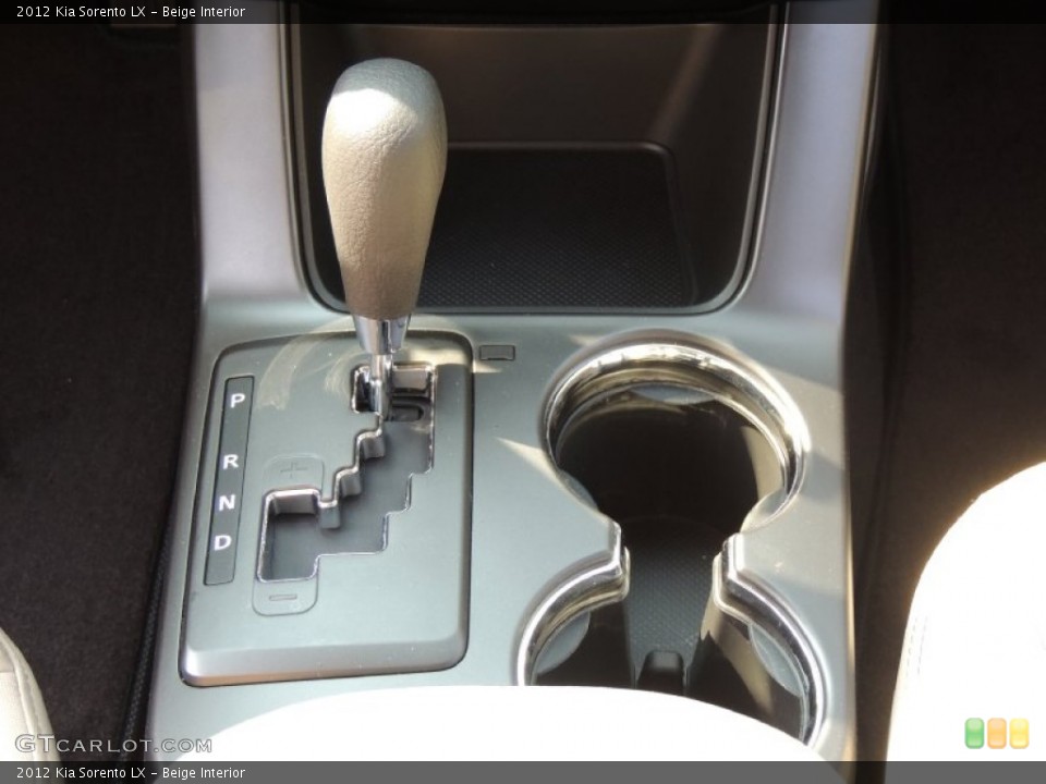 Beige Interior Transmission for the 2012 Kia Sorento LX #79652480