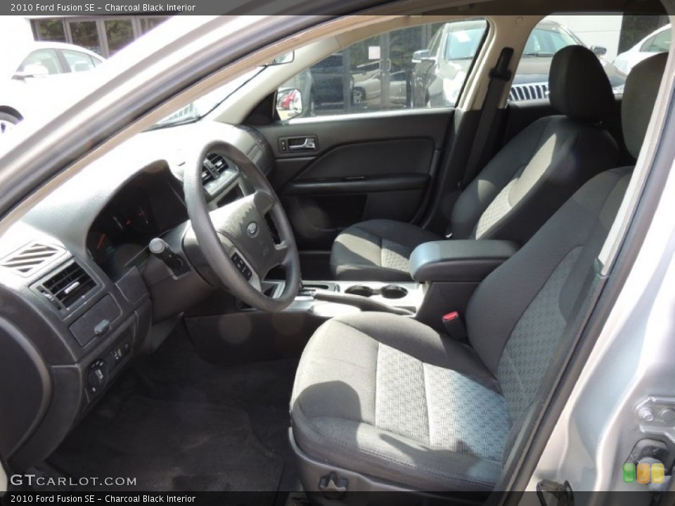 Charcoal Black Interior Photo for the 2010 Ford Fusion SE #79652789