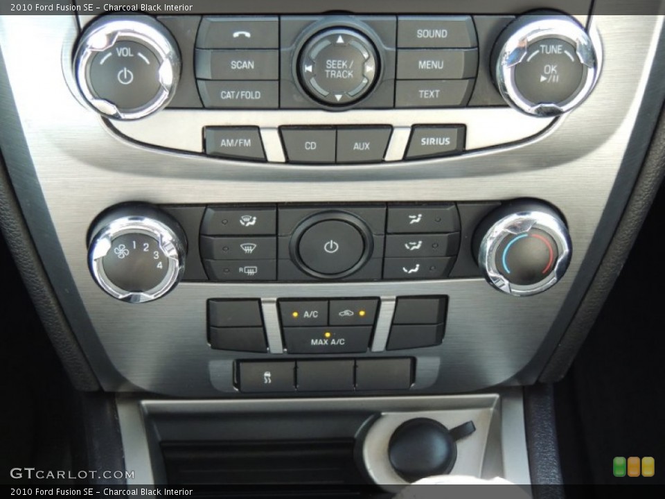 Charcoal Black Interior Controls for the 2010 Ford Fusion SE #79652944