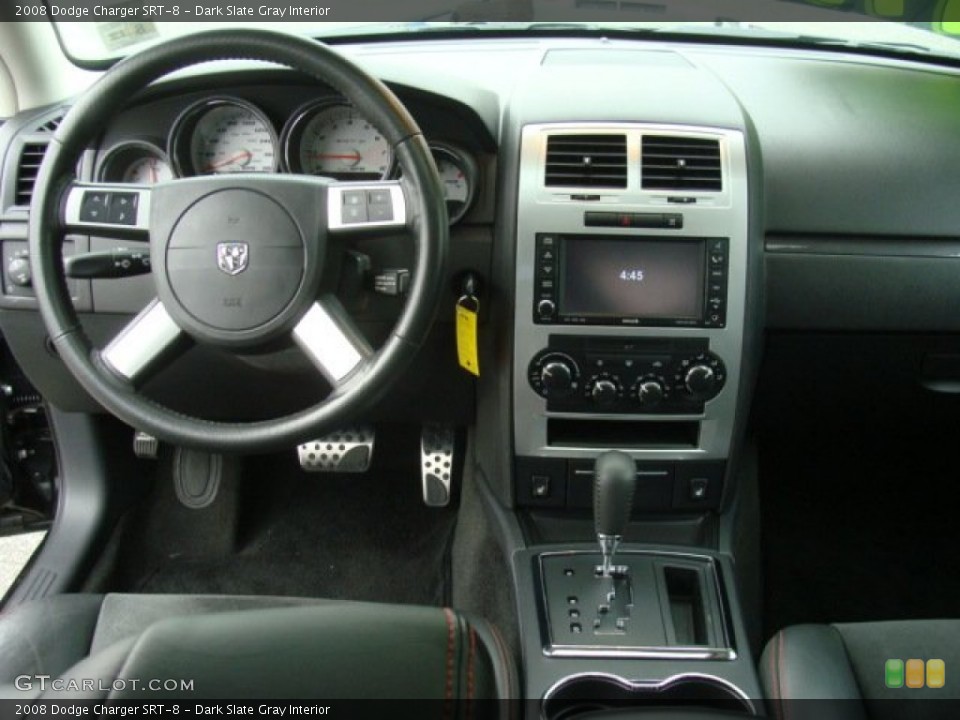 Dark Slate Gray Interior Dashboard for the 2008 Dodge Charger SRT-8 #79654316