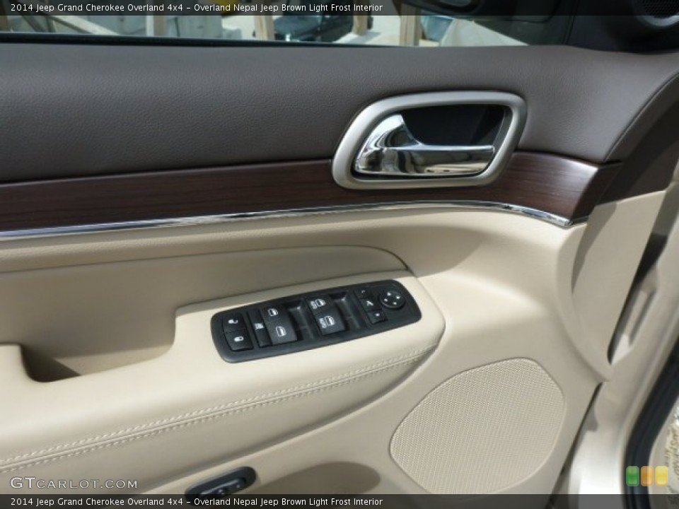 Overland Nepal Jeep Brown Light Frost Interior Controls for the 2014 Jeep Grand Cherokee Overland 4x4 #79654659