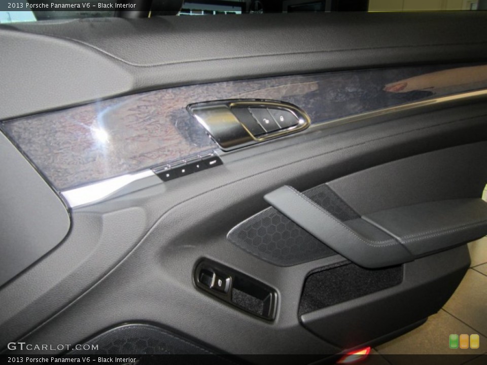 Black Interior Door Panel for the 2013 Porsche Panamera V6 #79654832