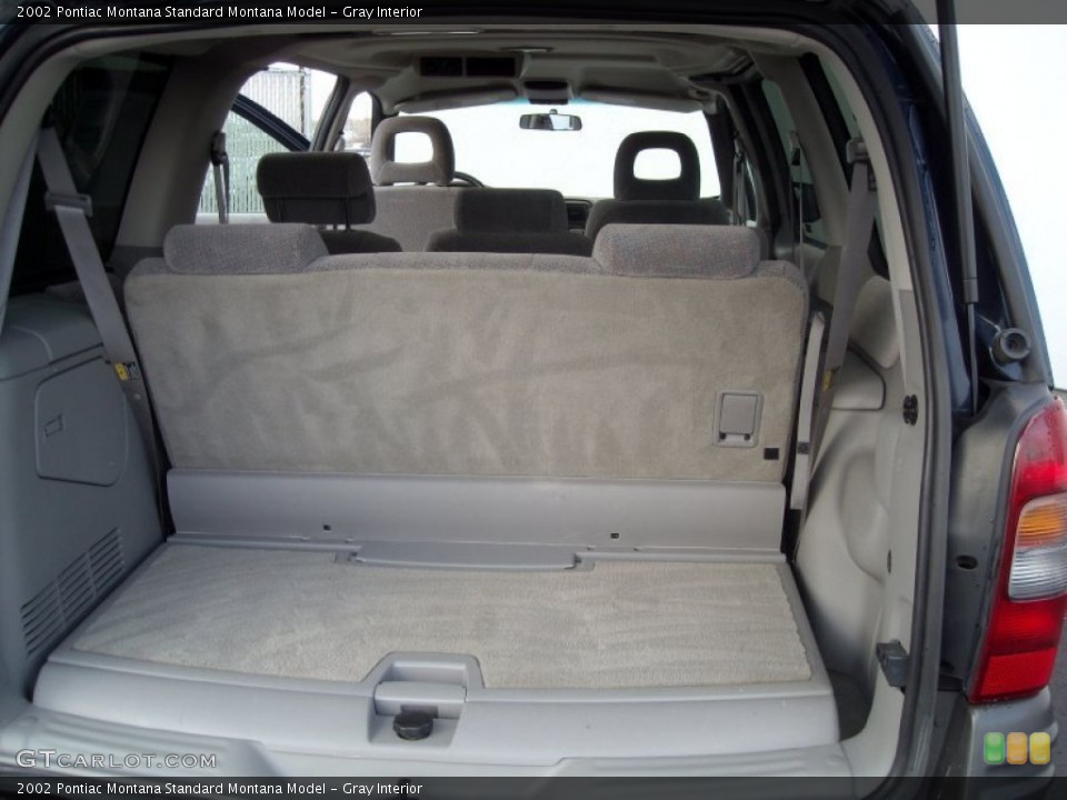 Gray Interior Trunk for the 2002 Pontiac Montana  #79654985